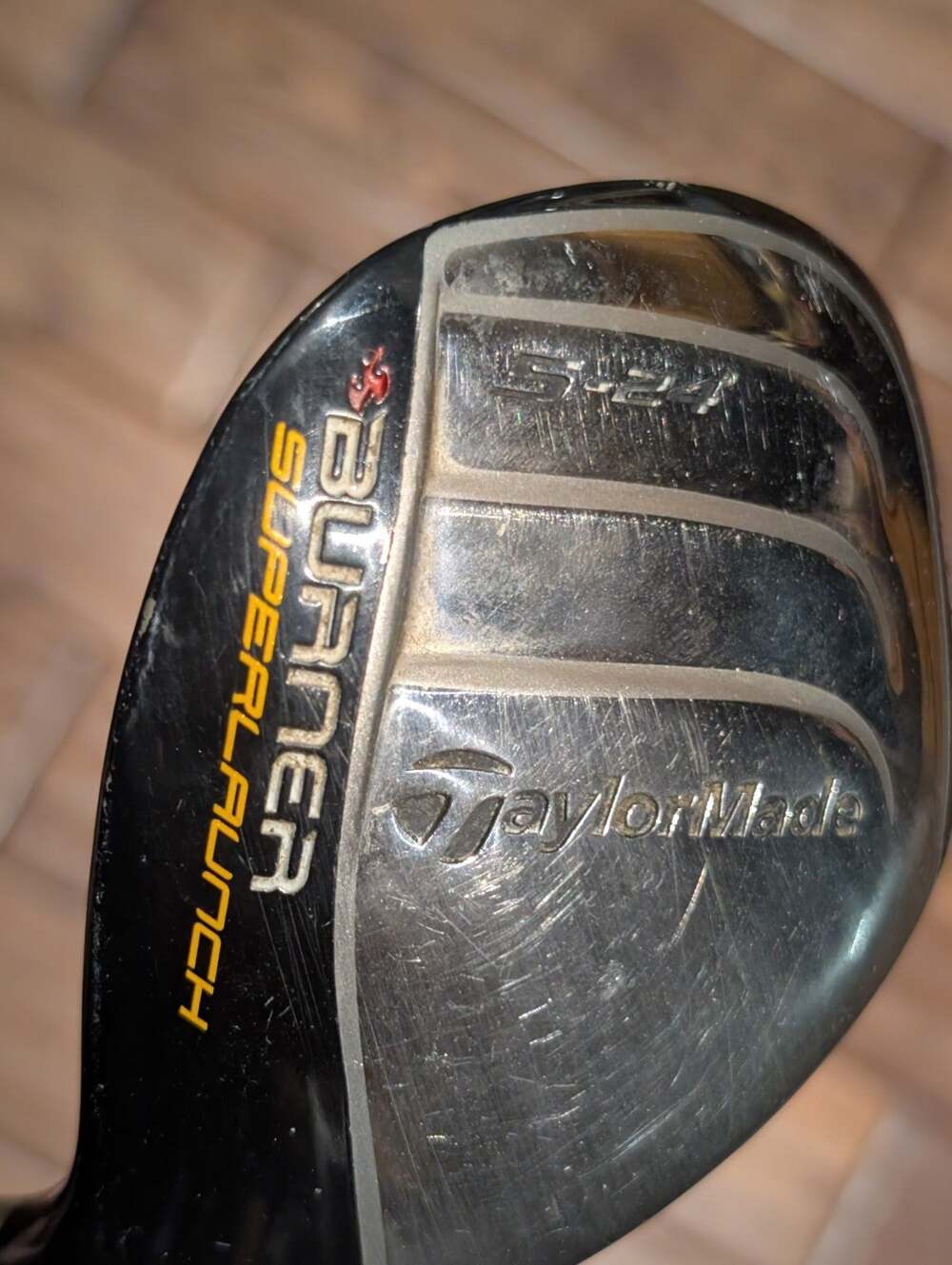 TaylorMade Burner SuperLaunch 5 Hybrid 24°REAX 60 M Senior Flex Graphite RH